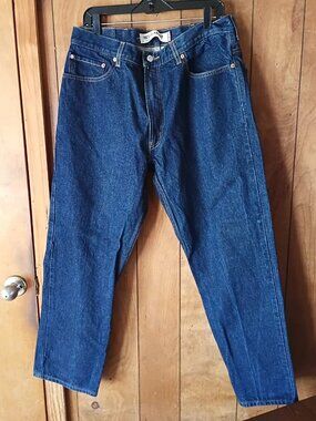 Levi’s 505 Jeans 38x29 Fits 36 Waist 100% Cotton Dark Wash Excellent condition